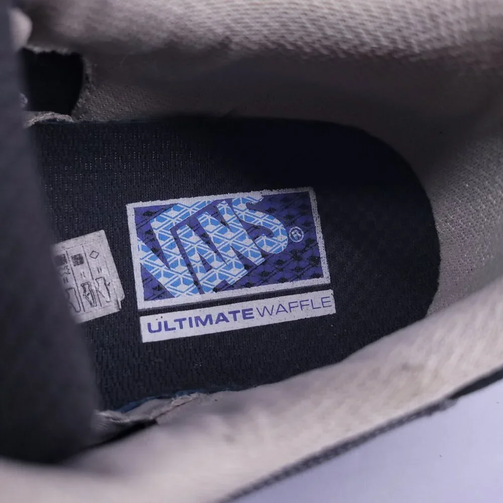 Vans Off The Wall Ultimate Waffle Skate Shoes 721356 Black/Gray Men’s Size 10 - Picture 13 of 15
